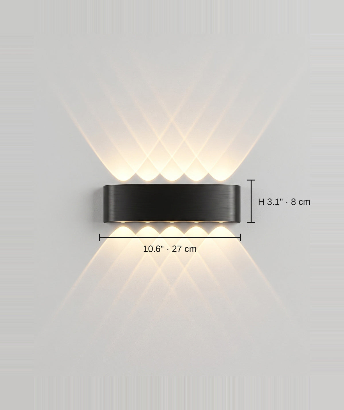 Oazo - dimensions 27cm 10W