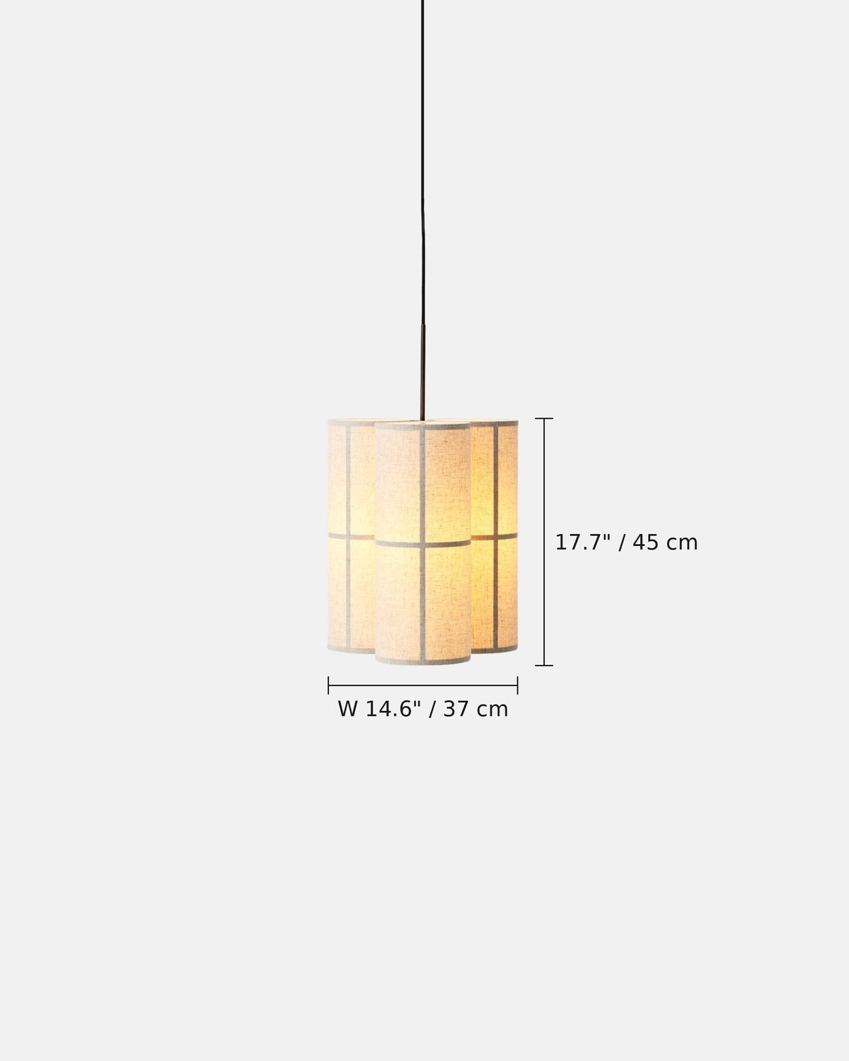 Eudio - dimensions triple H45 L37