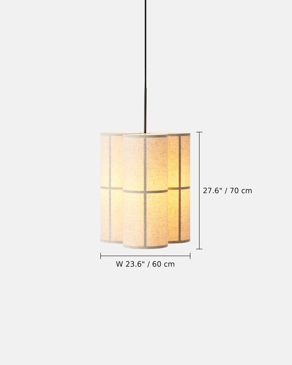 Eudio - dimensions triple H70 L60